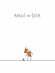 Rabbit and Deer Poster
