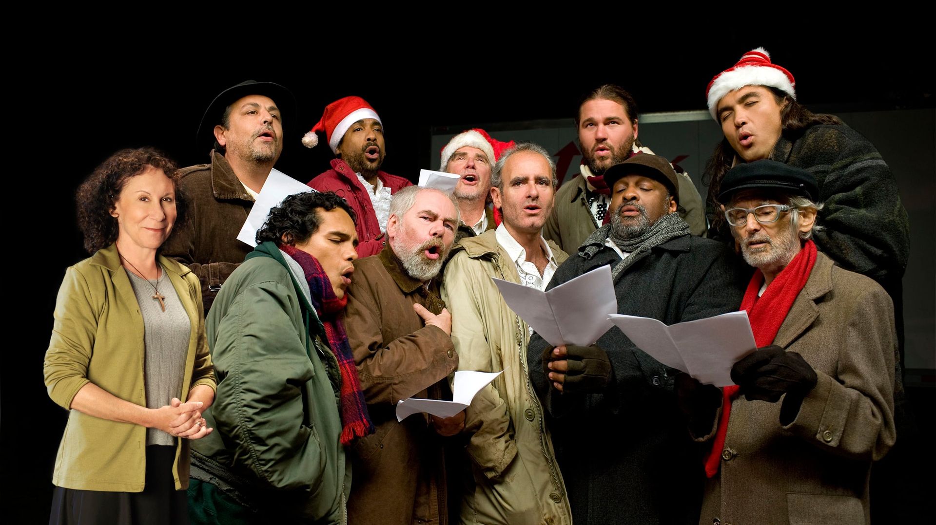 The Christmas Choir Backdrop