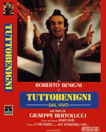  Tutto Benigni dal vivo 1983 Poster