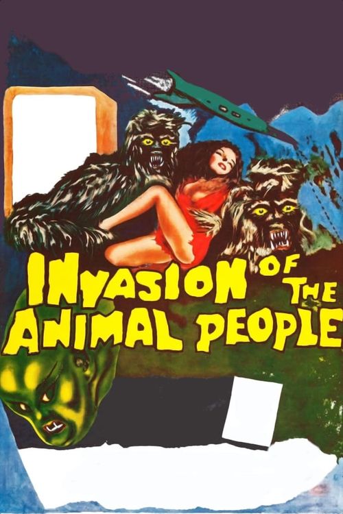 Invasion of the Animal People Poster
