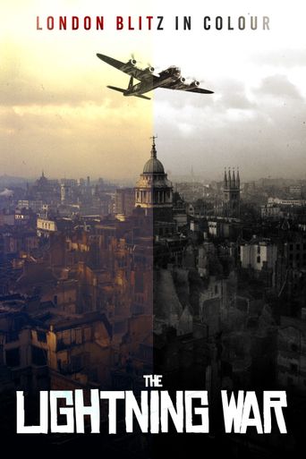  London Blitz in Colour: The Lightning War Poster