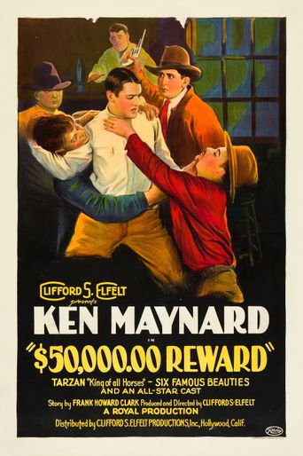  $50,000 Reward Poster