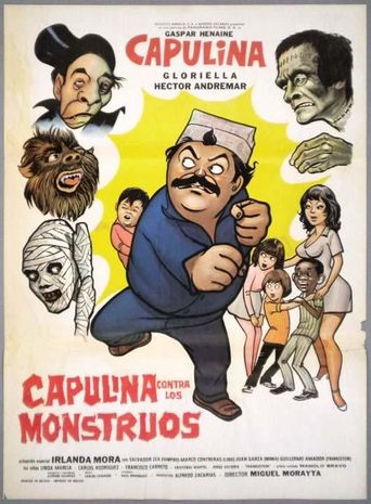  Capulina vs. the Monsters Poster