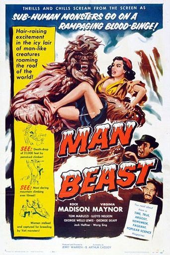 Man Beast Poster