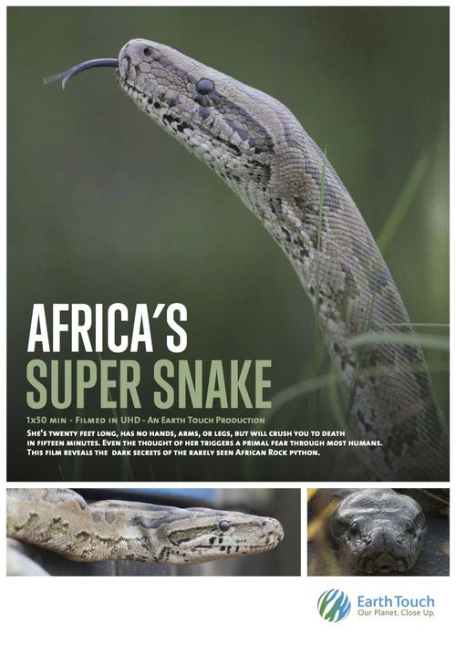 Africa's Super Snake Poster