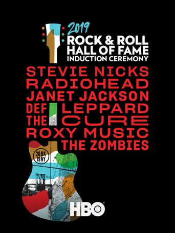  Rock and Roll Hall of Fame 2019 Induction Ceremony Poster