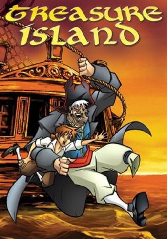  Movie Toons: Treasure Island Poster