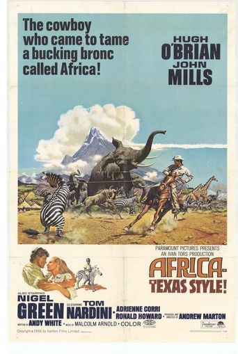  Africa: Texas Style! Poster