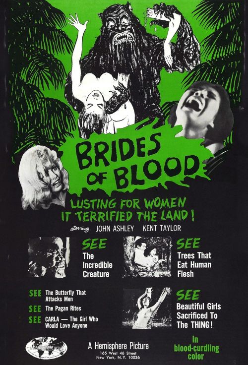 Brides of Blood Poster