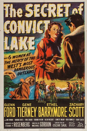  The Secret of Convict Lake Poster