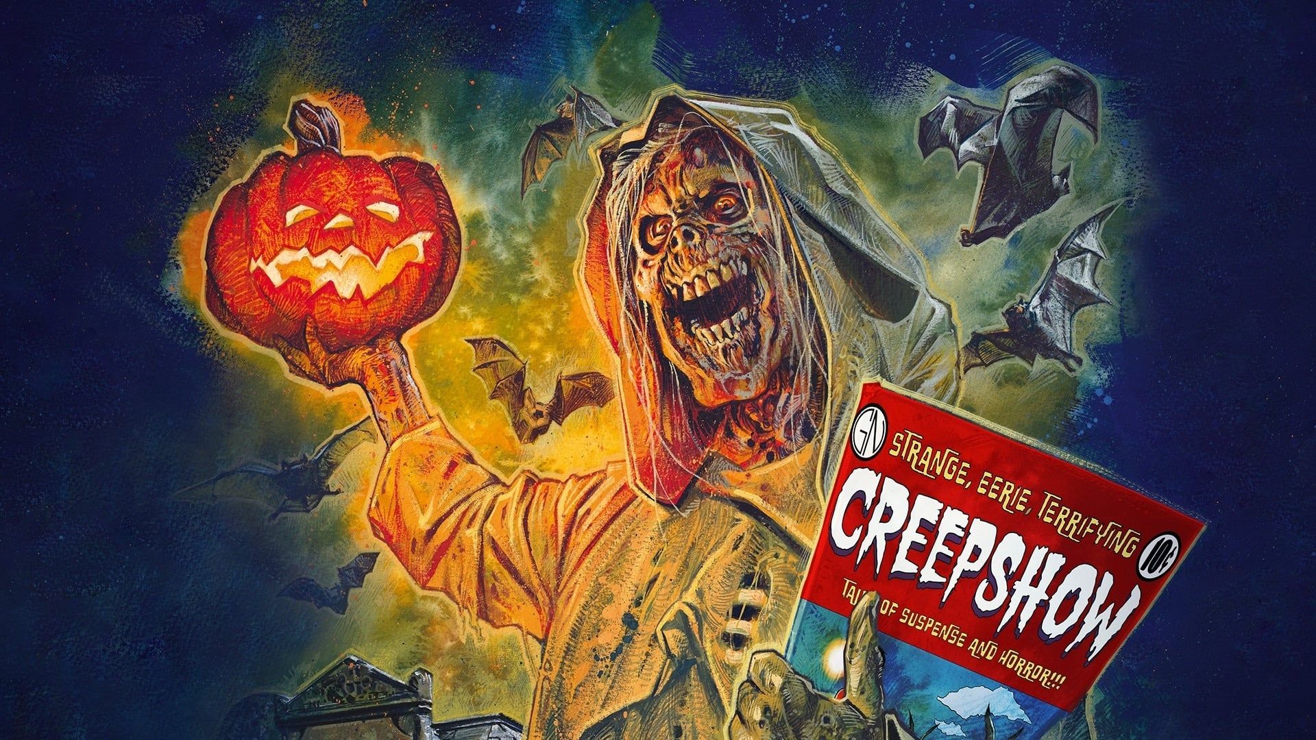 A Creepshow Animated Special: Survivor Type/Twittering from the Circus of the Dead Backdrop