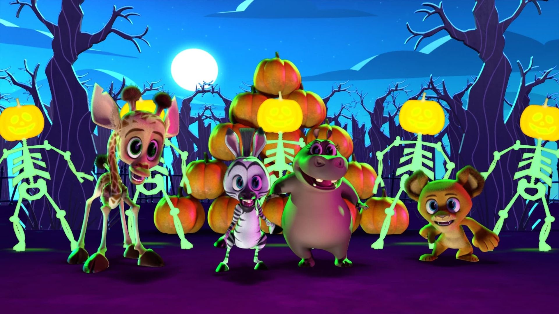 A Fang-tastic Halloween Backdrop