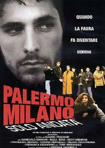  Palermo-Milano Solo Andata Poster