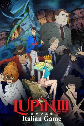  Lupin III: Italian Game Poster