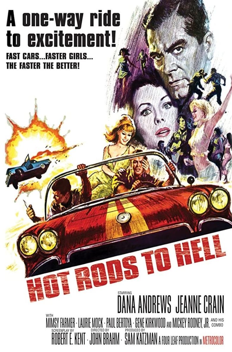 Hot Rods to Hell Poster