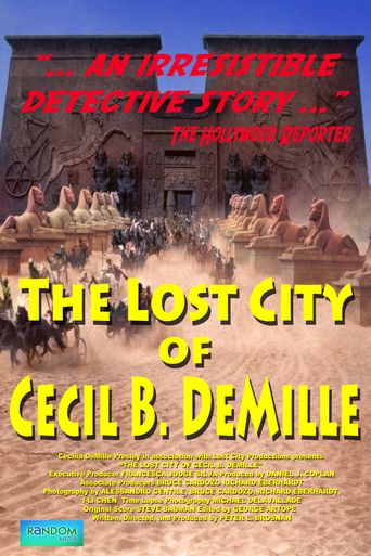  The Lost City of Cecil B. DeMille Poster