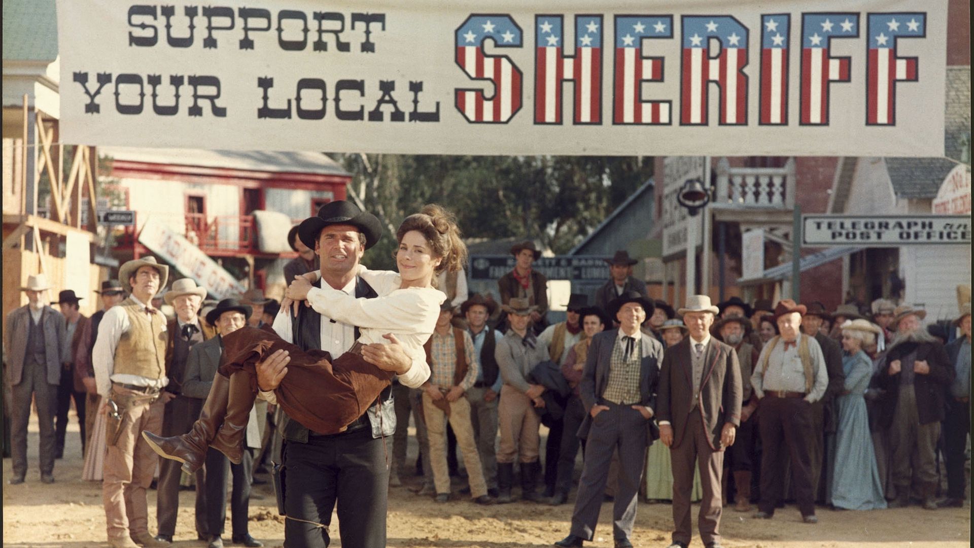 Support Your Local Sheriff! Backdrop
