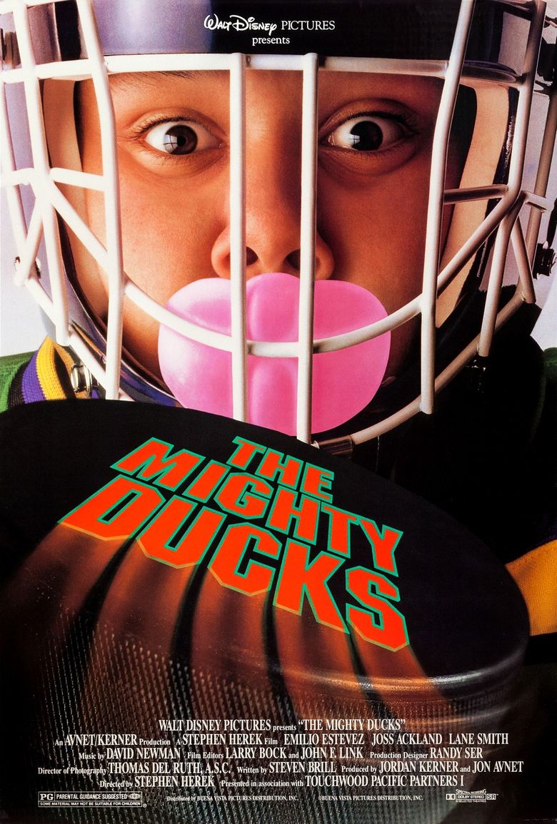 The Mighty Ducks Poster