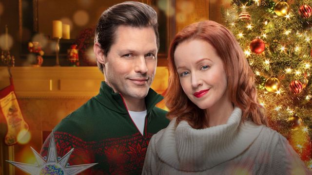 Swept Up by Christmas Backdrop