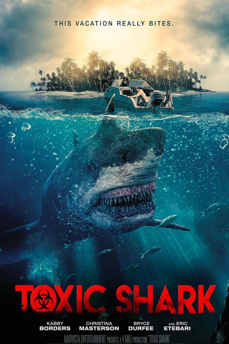 Toxic Shark Poster