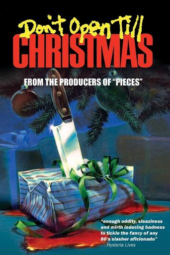  Don't Open Till Christmas Poster