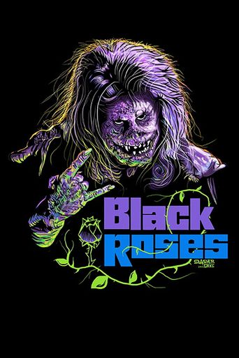  Black Roses Poster