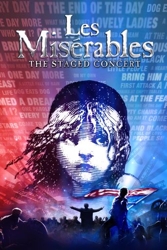  Les Misérables: The Staged Concert Poster