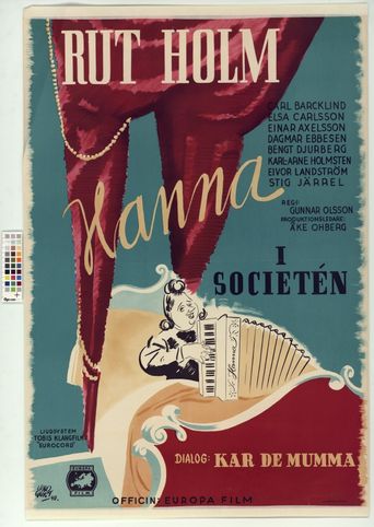  Hanna i societén Poster