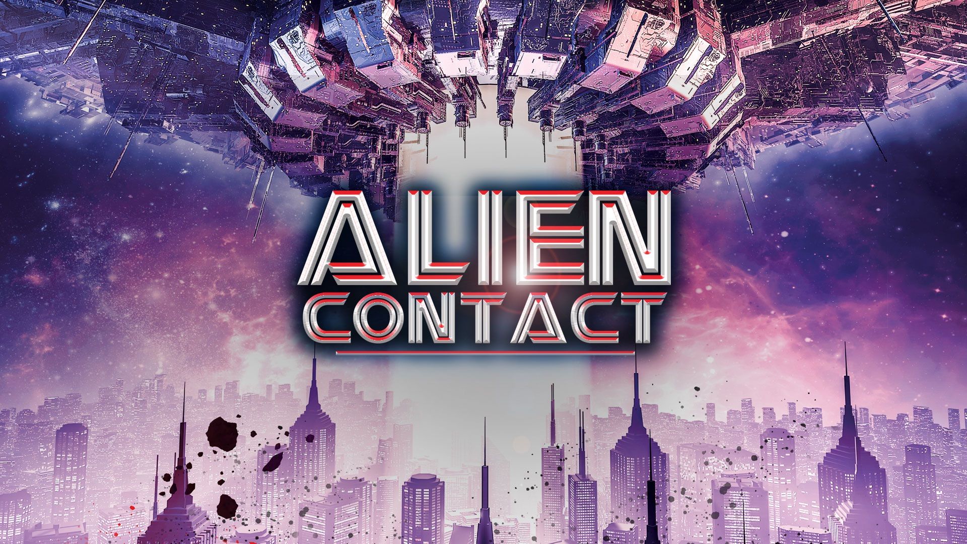 Alien Contact Backdrop