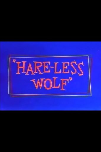 Hare-Less Wolf Poster