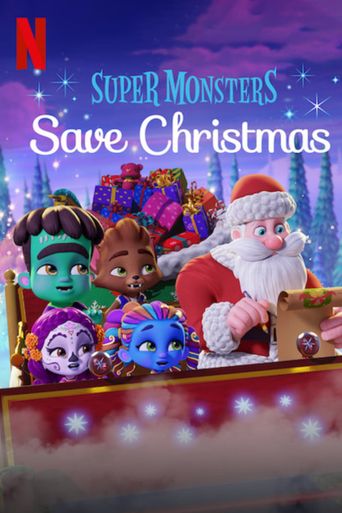  Super Monsters Save Christmas Poster