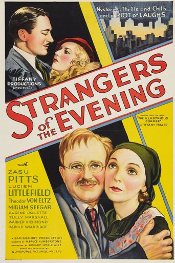  Strangers of the Evening Poster