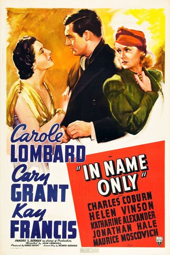  In Name Only Poster