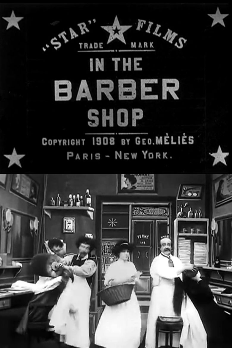 In the Barber Shop Poster
