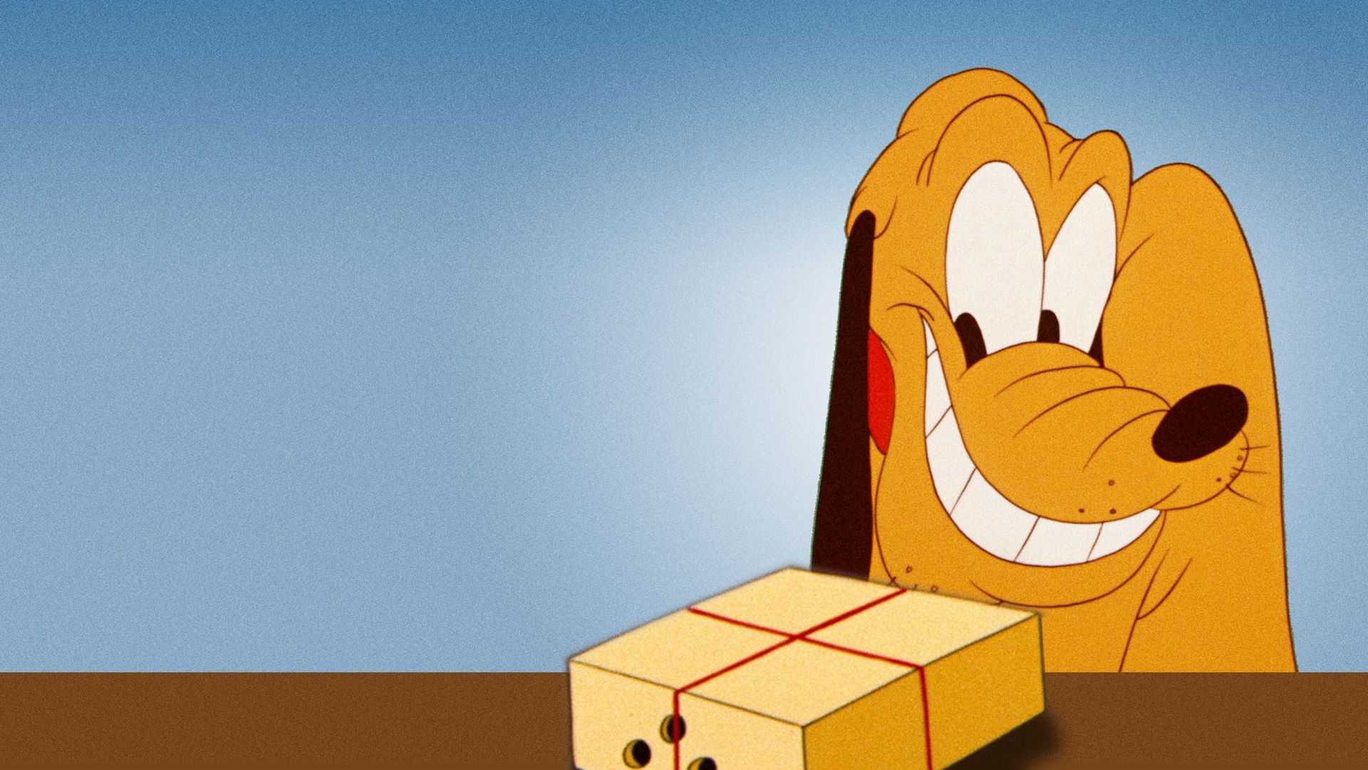 Pluto's Surprise Package Backdrop