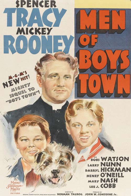 Men of Boys Town Poster