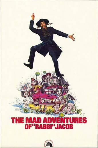  The Mad Adventures of Rabbi Jacob Poster