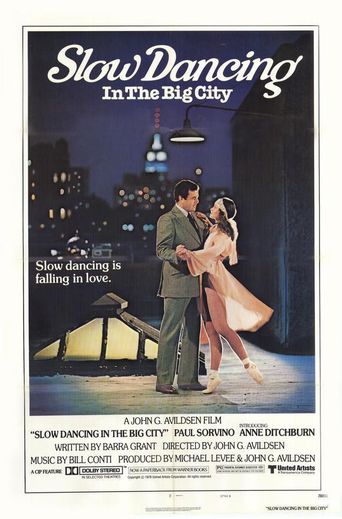  Slow Dancing In The Big City Poster