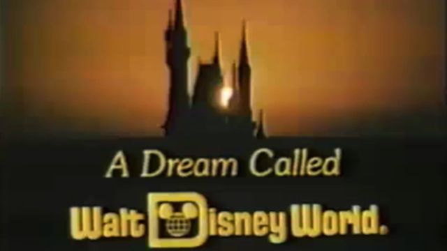 A Dream Called Walt Disney World Backdrop