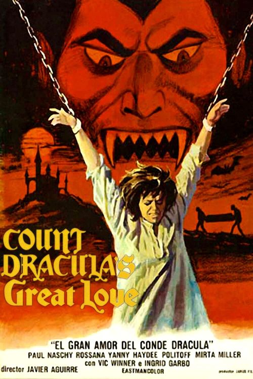 Count Dracula's Great Love Poster