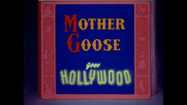 Mother Goose Goes Hollywood Backdrop