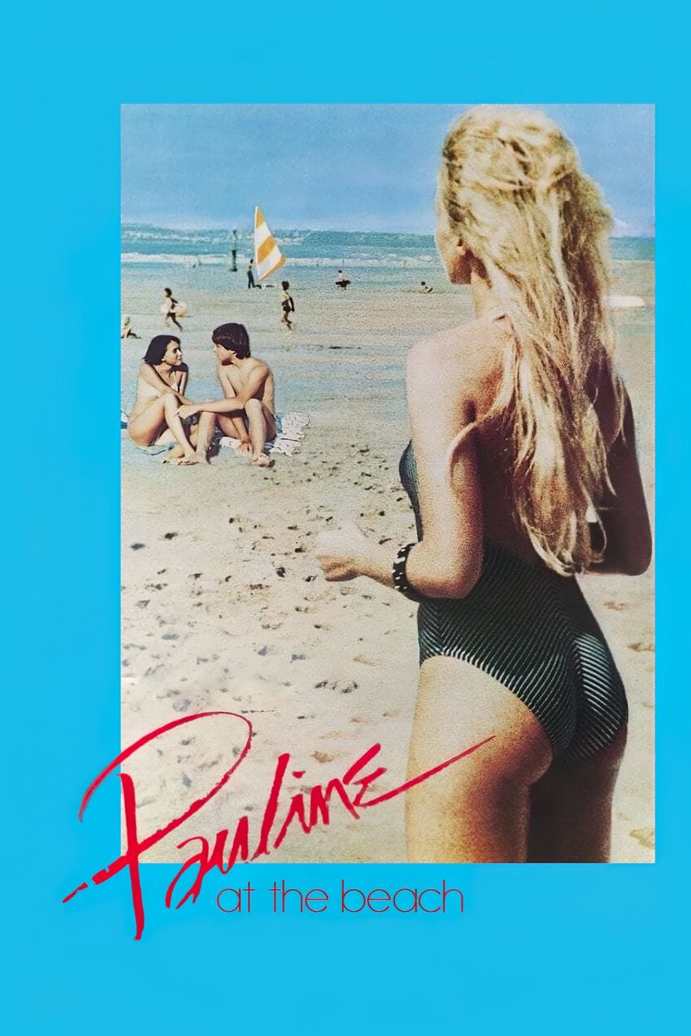 Pauline at the Beach Poster