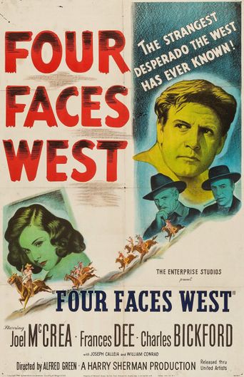  Four Faces West Poster