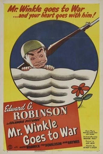  Mr. Winkle Goes to War Poster