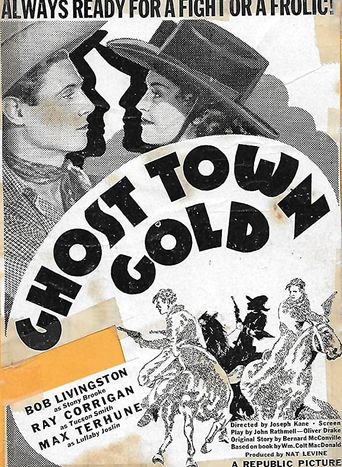  Ghost-Town Gold Poster