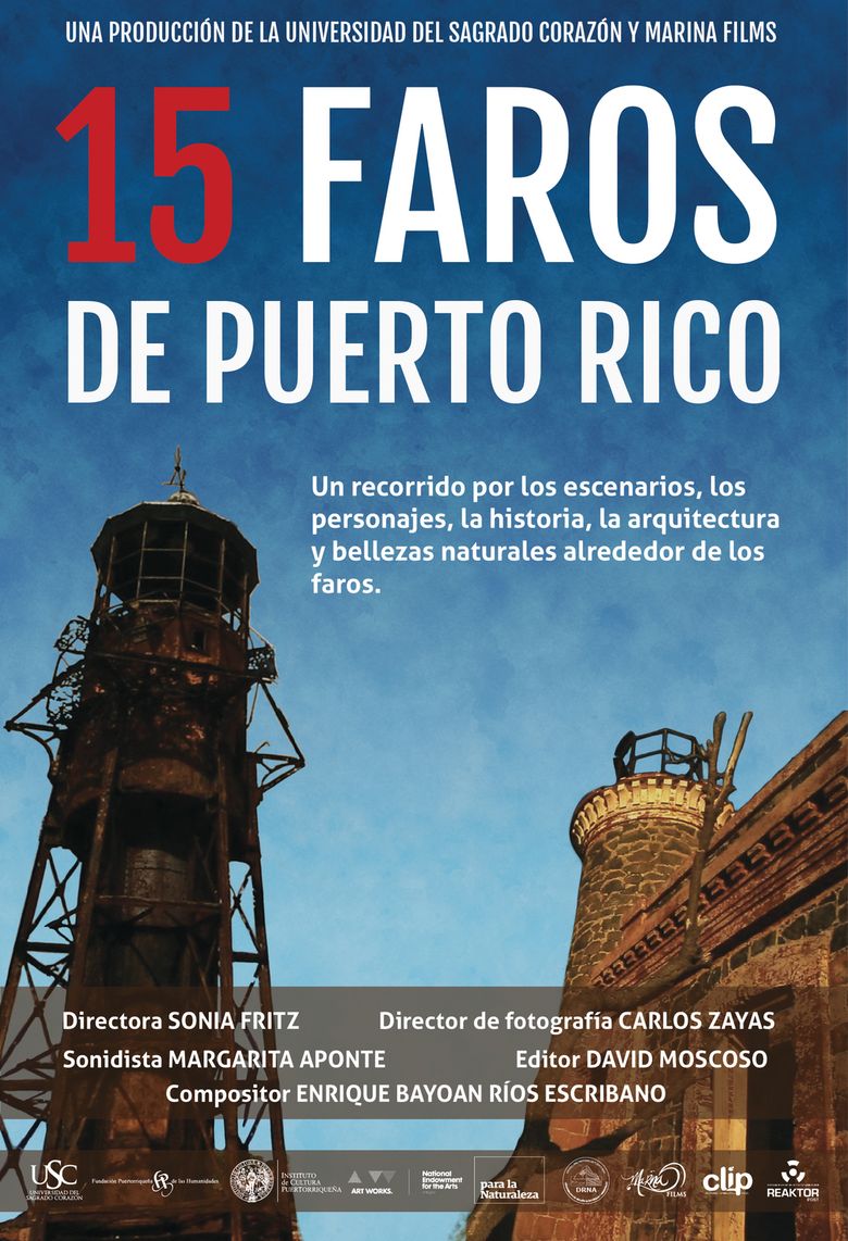 15 Lighthouses in Puerto Rico Poster