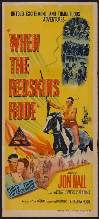  When the Redskins Rode Poster