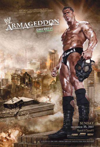  WWE Armageddon 2007 Poster