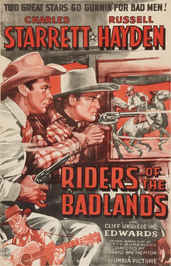  Riders of the Badlands Poster