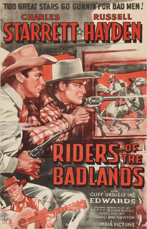 Riders of the Badlands Poster